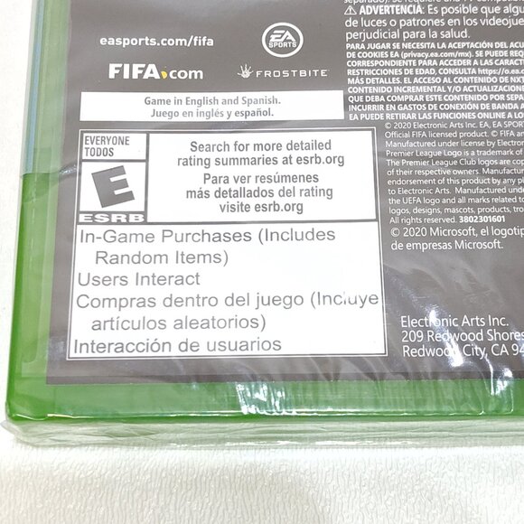 XBOX EA Sports FIFA 21 NXT LVL Edition Soccer XBOX Series X 4K Ultra HD HDR NWT - Picture 5 of 7